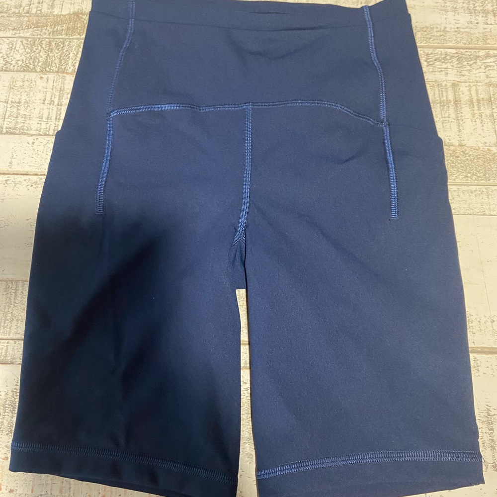 Lululemon Align biker shorts navy blue size 0